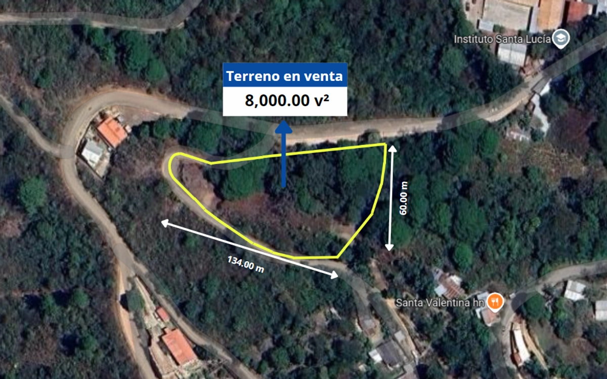Venta De Terreno En Santa Lucia - Tegucigalpa 080101415